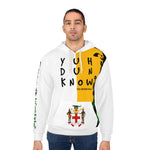 Load image into Gallery viewer, Unisex Pullover Hoodie (YuhDunKnow-JACOA-WHT)

