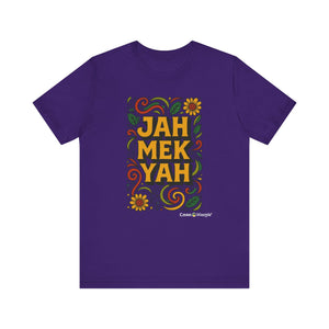 Unisex Jersey Short Sleeve Tee (Jah-Mek-Yah)