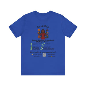 Short Sleeve Conversation Tee (#HireMe)