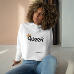 Load image into Gallery viewer, Crop Hoodie (QUEEN)
