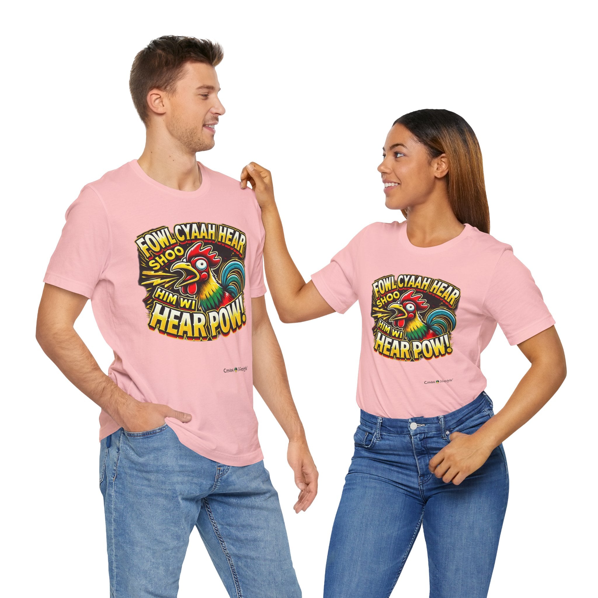 Unisex Jersey Short Sleeve Tee (Fowl-Pow)