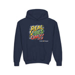 Load image into Gallery viewer, Youth Hooded Sweatshirt (Vibes)
