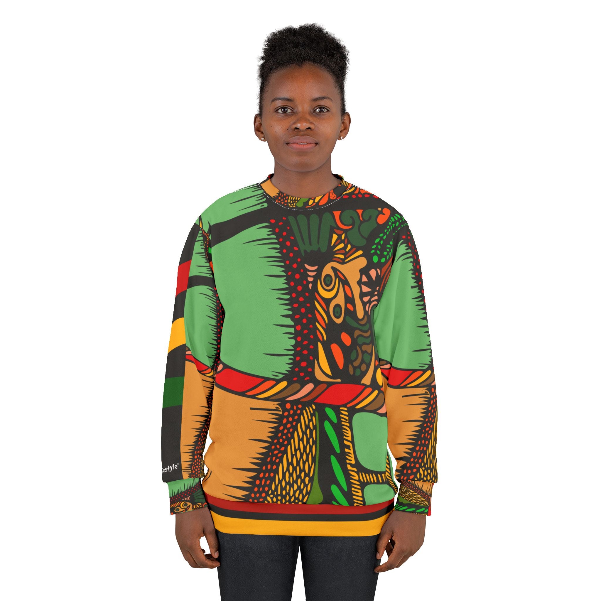 Unisex Sweatshirt (Multi-Art2-AAF)