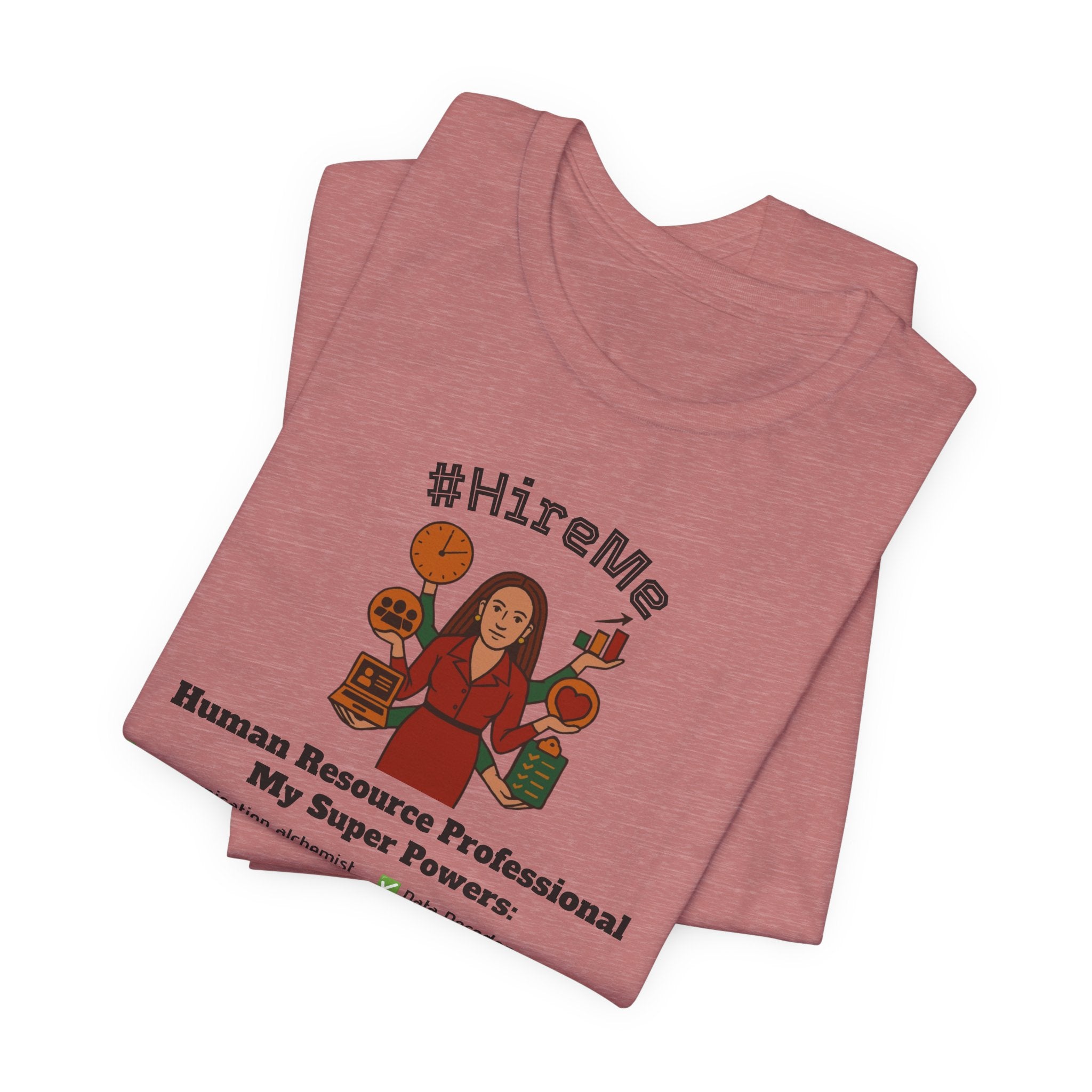 Short Sleeve Conversation Tee (#HireMe-W)