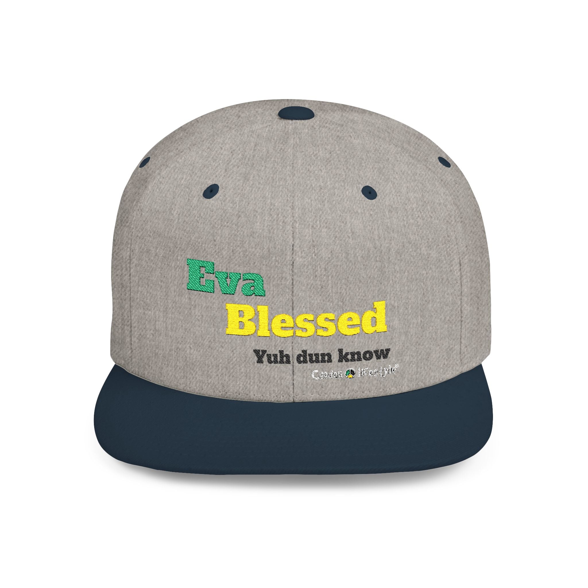 Flat Bill Snapback Hat (Ev-Bless)