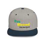 Load image into Gallery viewer, Flat Bill Snapback Hat (Ev-Bless)
