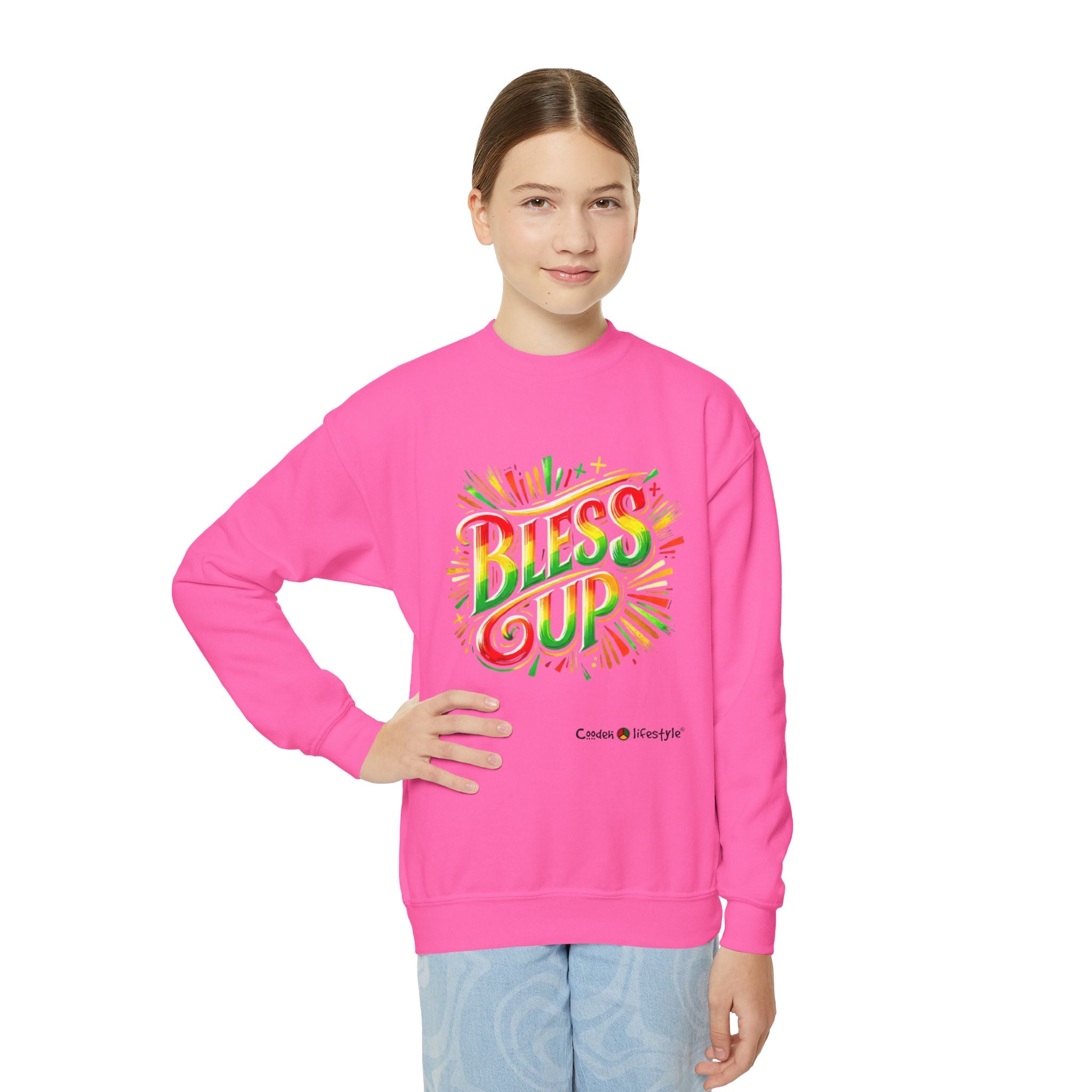 Youth Crewneck Sweatshirt (BlessUp)
