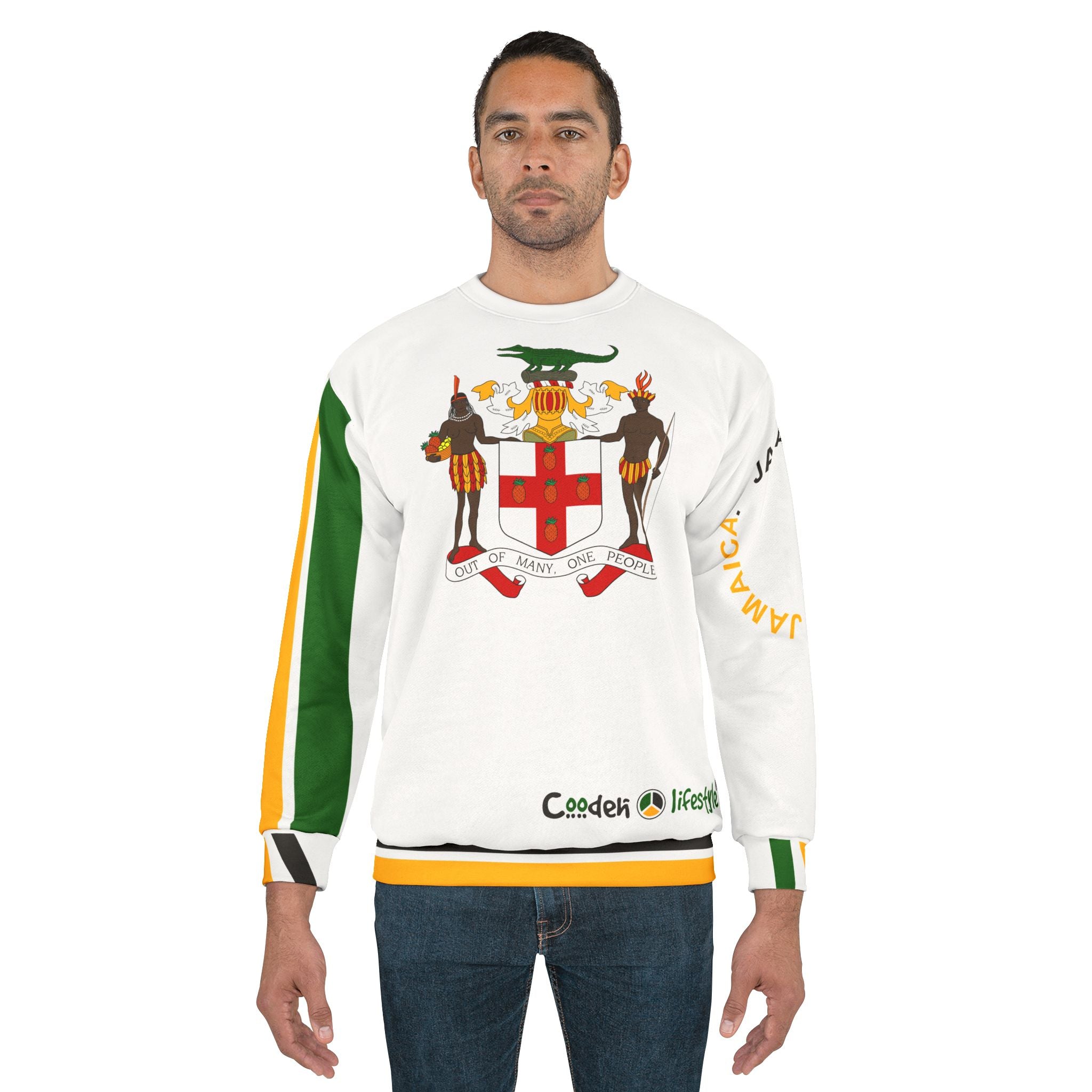 Unisex Sweatshirt (JACOA-WHT)