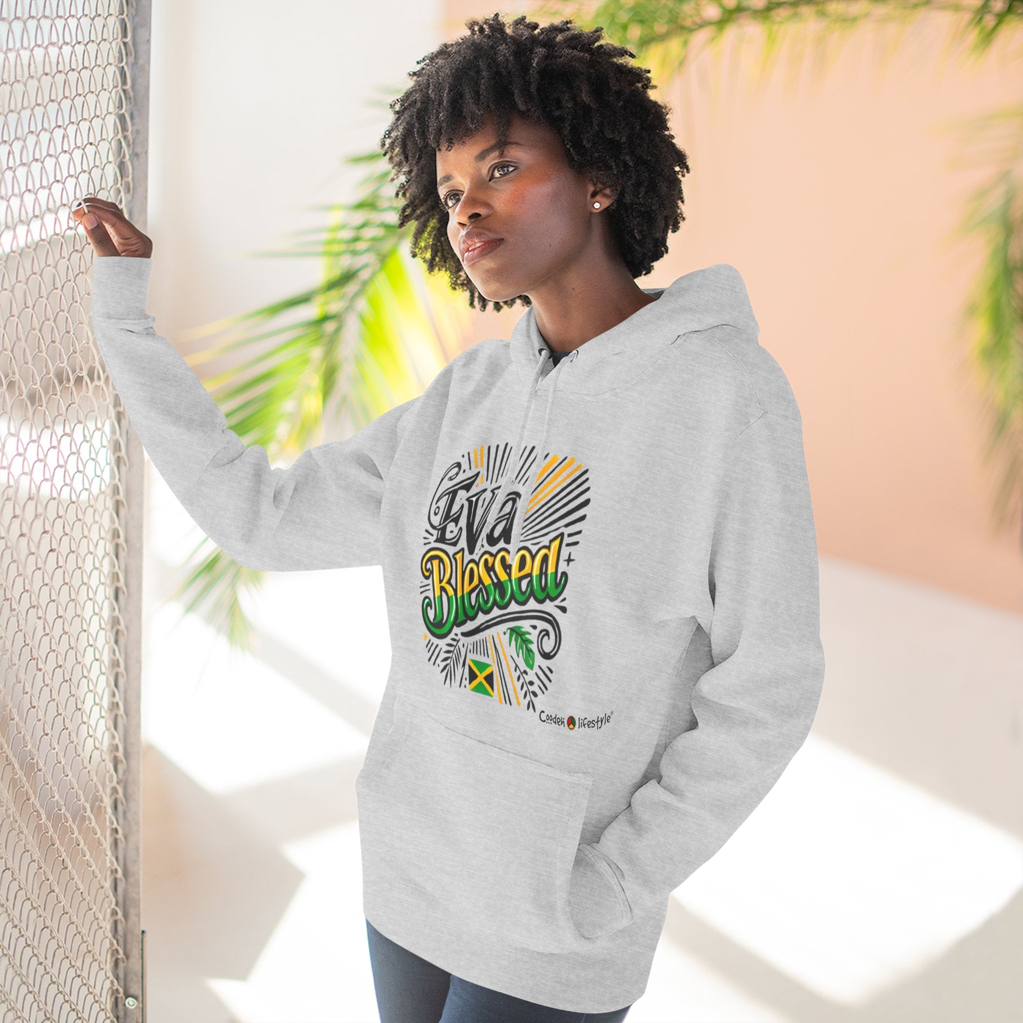 Unisex Premium Pullover Hoodie- Multi-Color (Ev-Blessed)