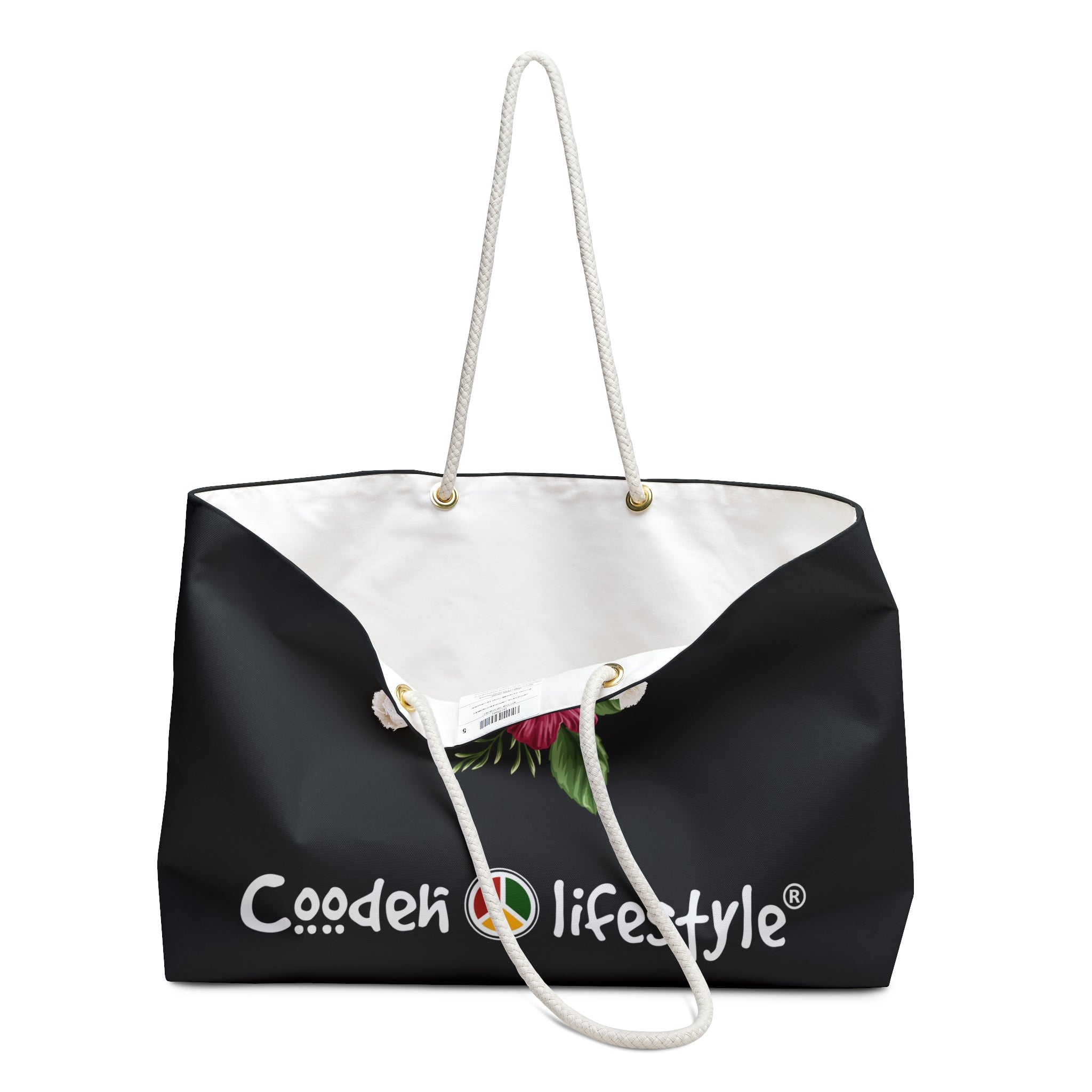 Coodeh Weekender Bag (FLWR-BLK)