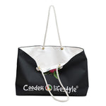 Load image into Gallery viewer, Coodeh Weekender Bag (FLWR-BLK)
