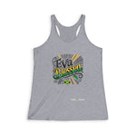 Load image into Gallery viewer, Women&#39;s Tri-Blend Racerback Tank (Jam-EvBless)
