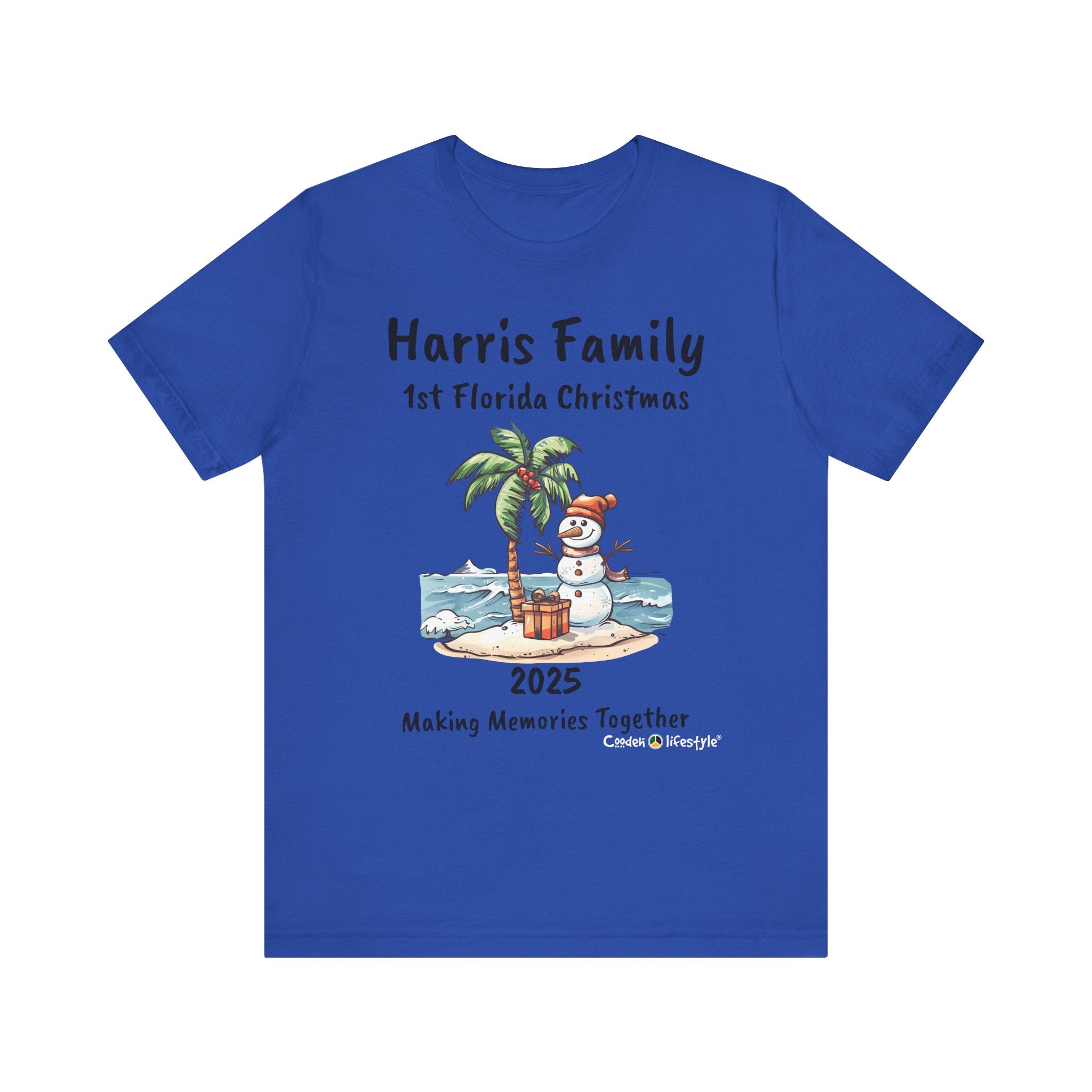 Unisex Jersey Short Sleeve Tee (Family Christmas)