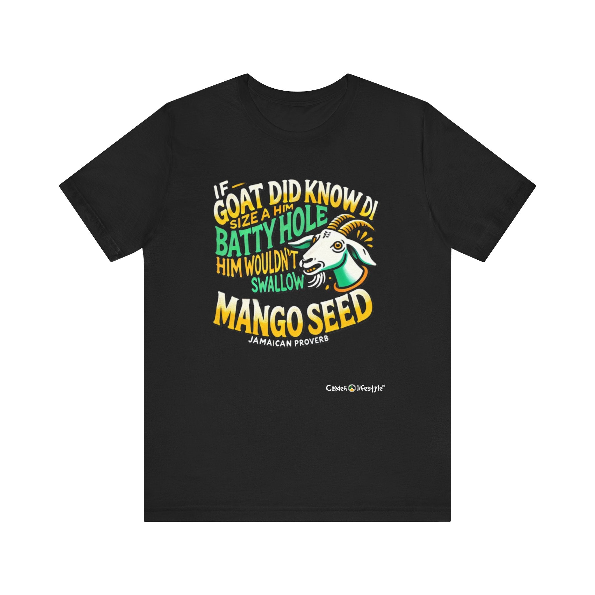 Unisex Jersey Short Sleeve Tee (Goat-Mango)