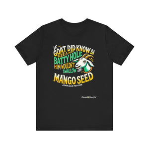 Unisex Jersey Short Sleeve Tee (Goat-Mango)