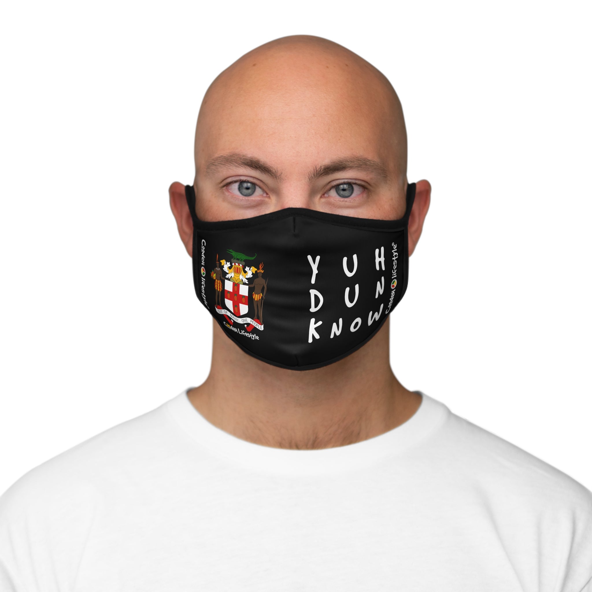 Fitted Face Mask (YDK- COA- BLK)