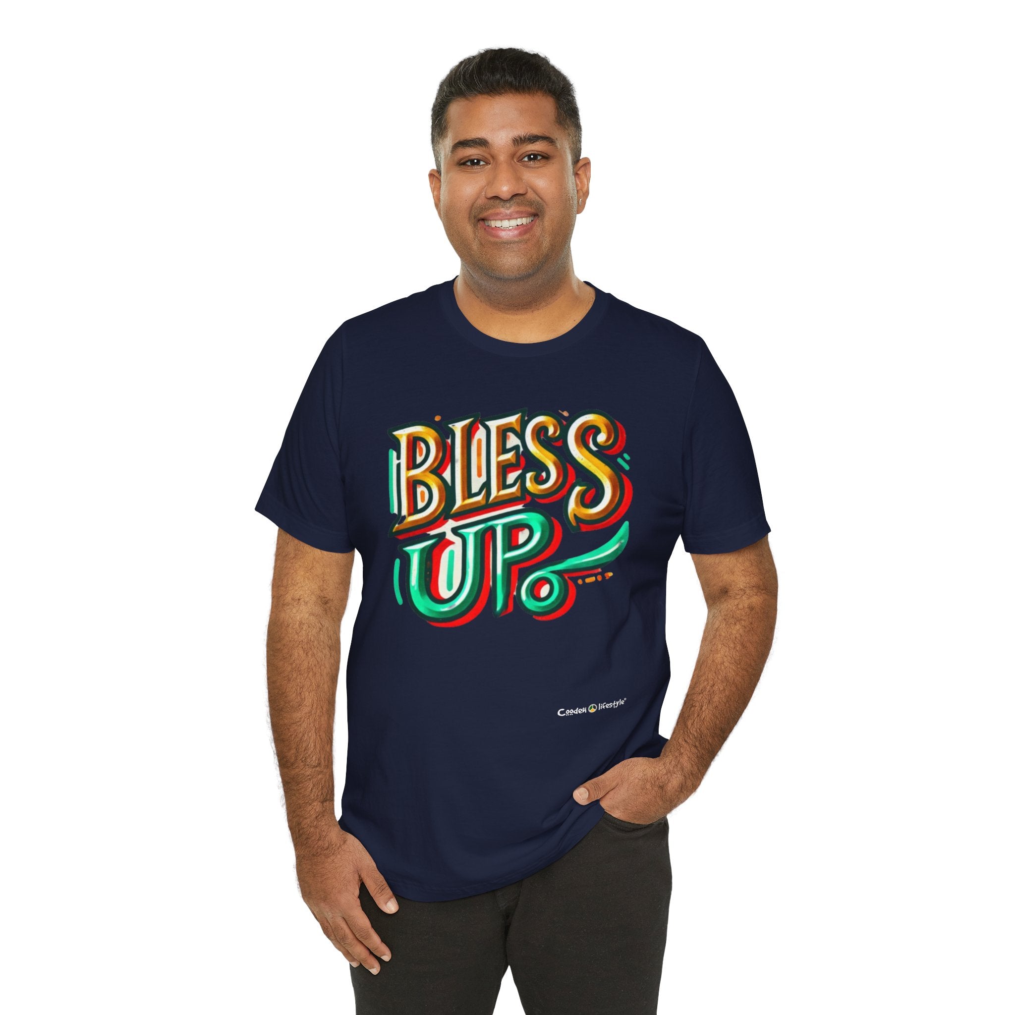 Unisex Jersey Short Sleeve Tee (Bless-Up)