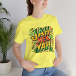 Load image into Gallery viewer, Unisex Jersey Short Sleeve Tee (Jah.Mek.Yah)
