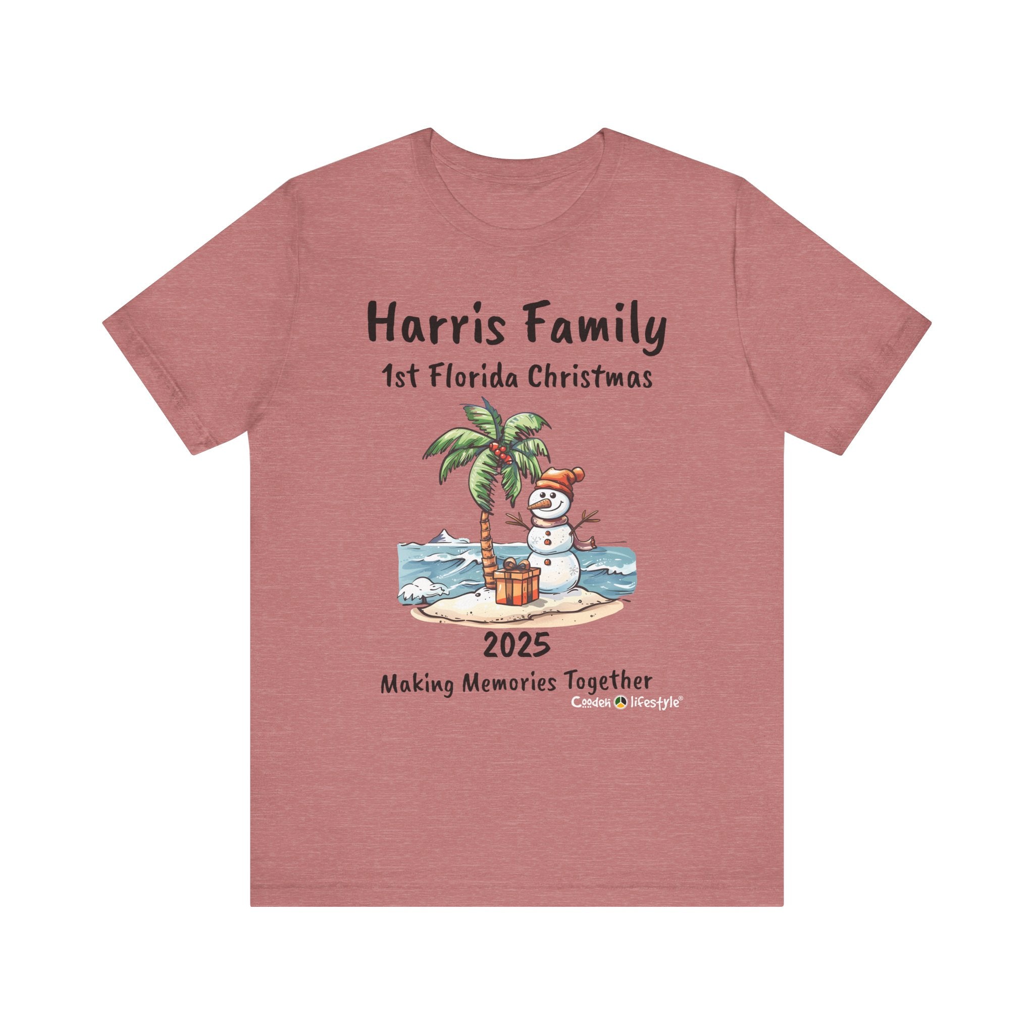 Unisex Jersey Short Sleeve Tee (Family Christmas)