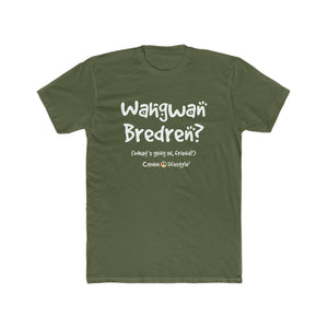 Men's Cotton Crew Tee (WahGwanBred)