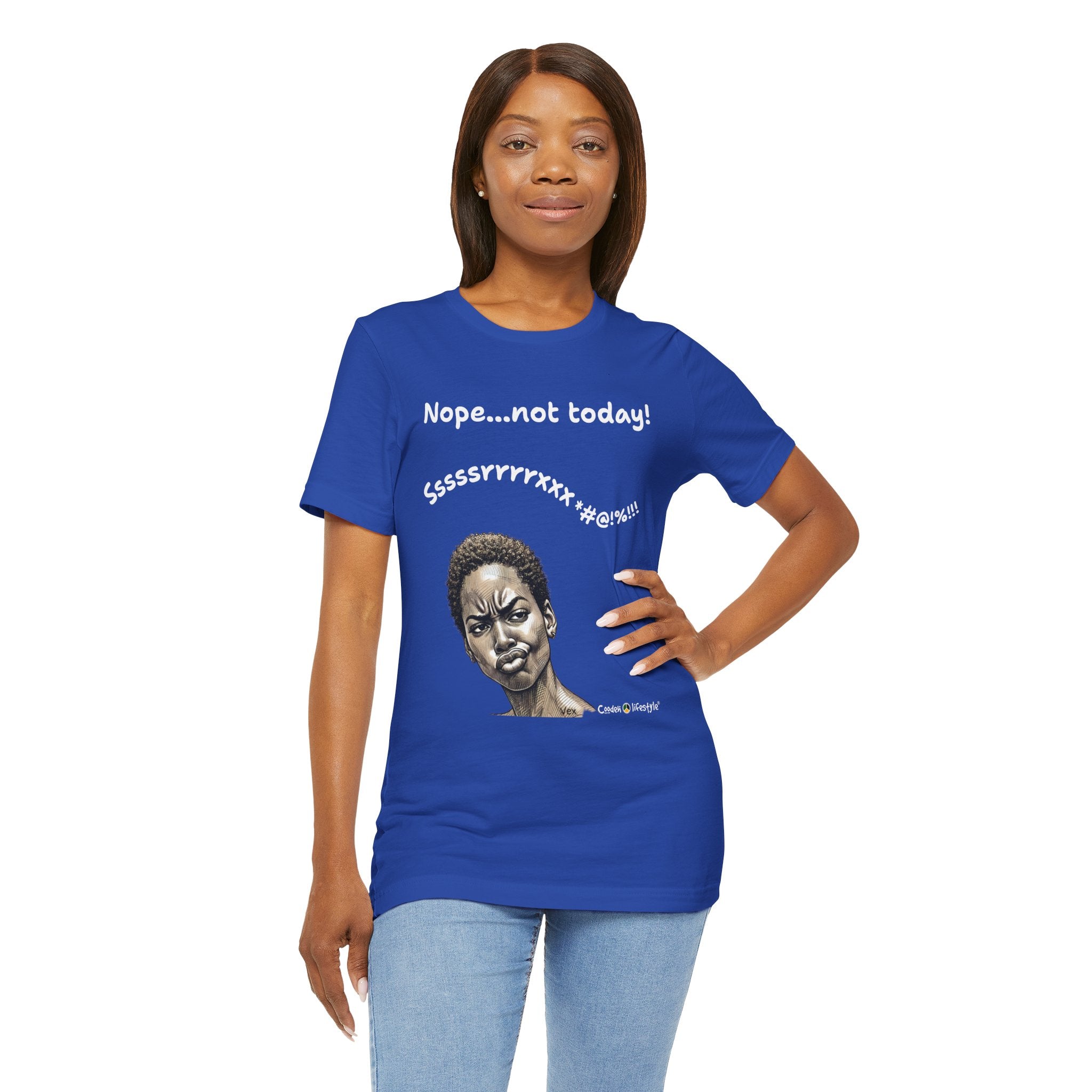 Unisex Jersey Short Sleeve Tee (Vex-Woman)