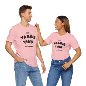 Unisex Jersey Short Sleeve Tee (YaadTing)