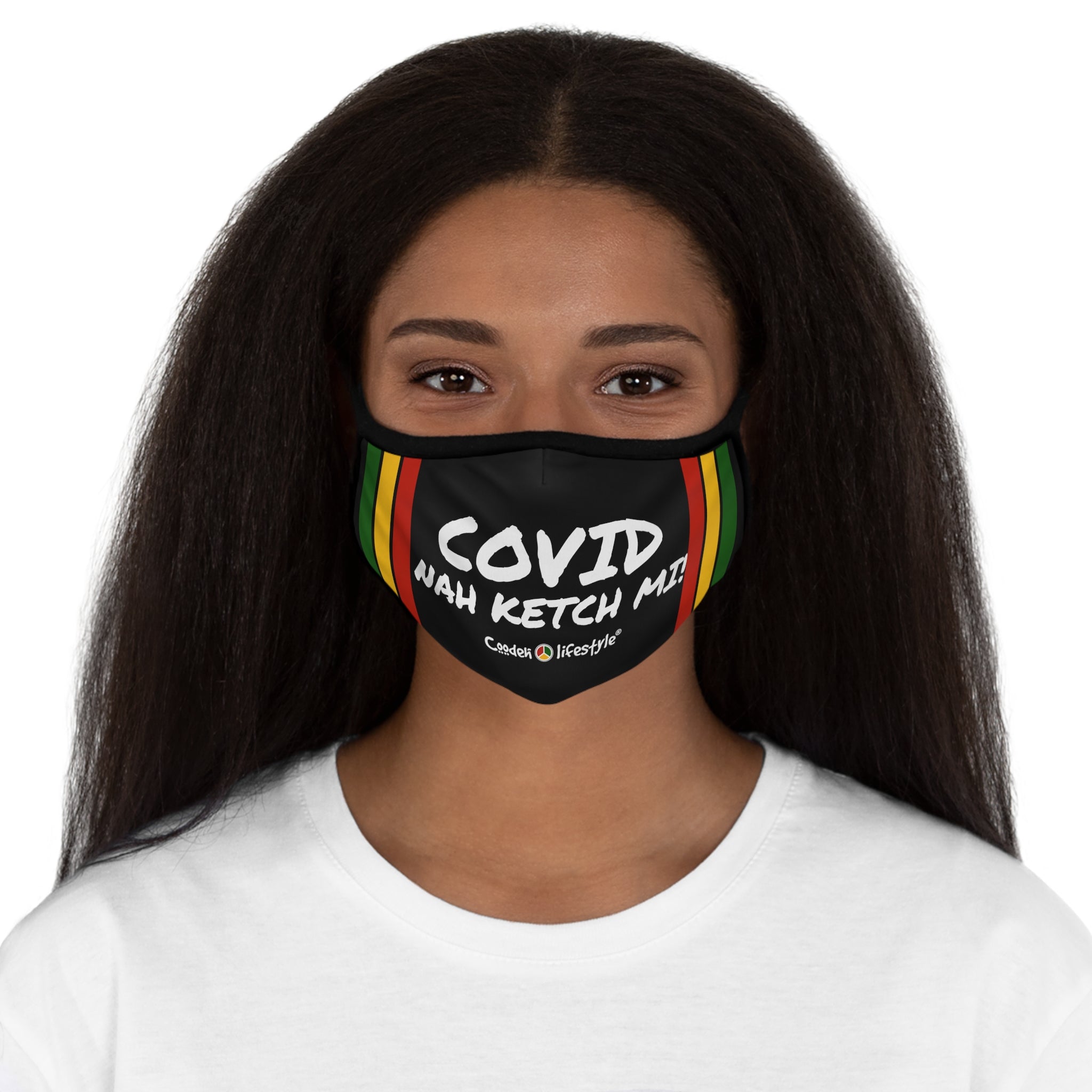 Fitted Face Mask (COVID- PAN- BLK)