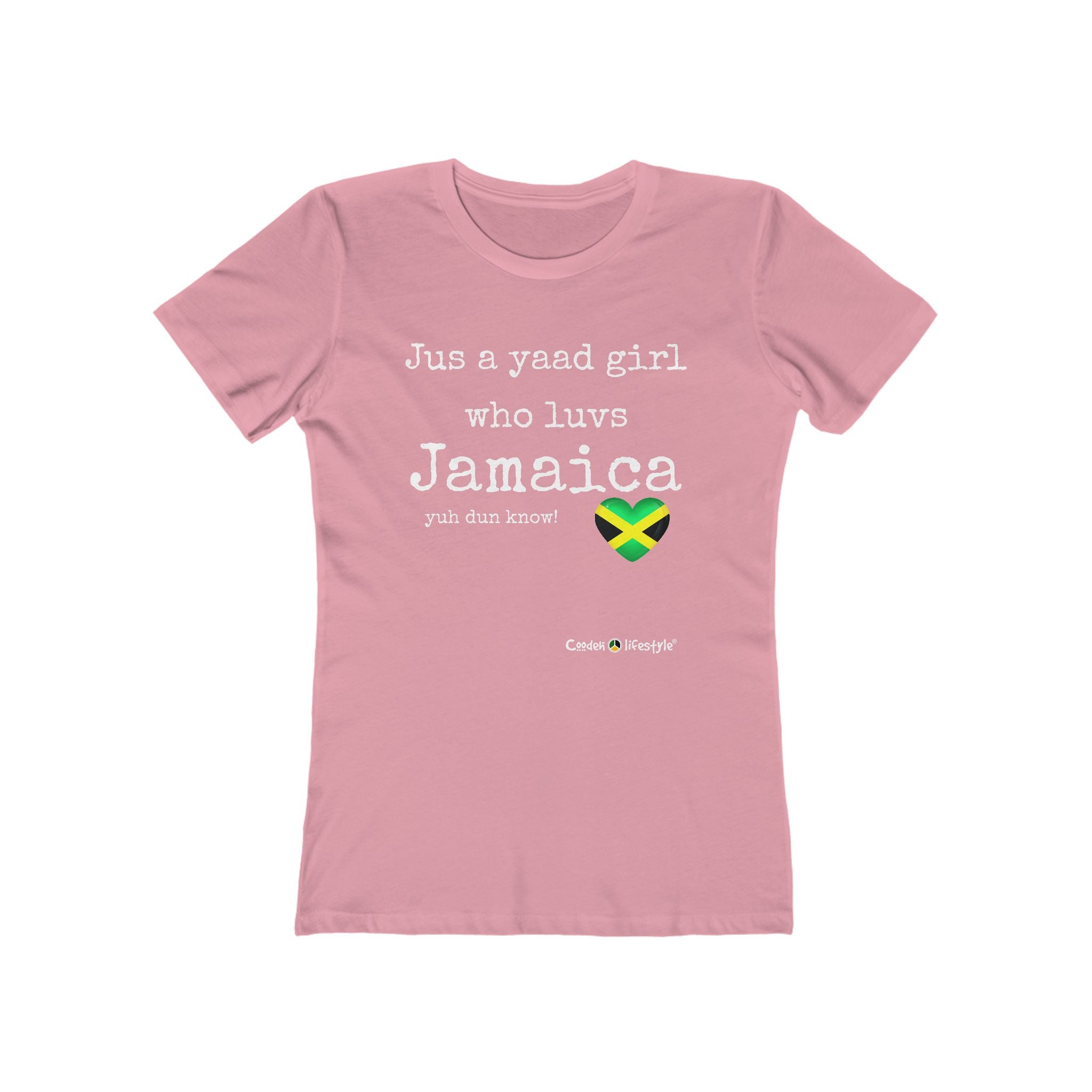Women's Boyfriend Tee (Yaad girl)