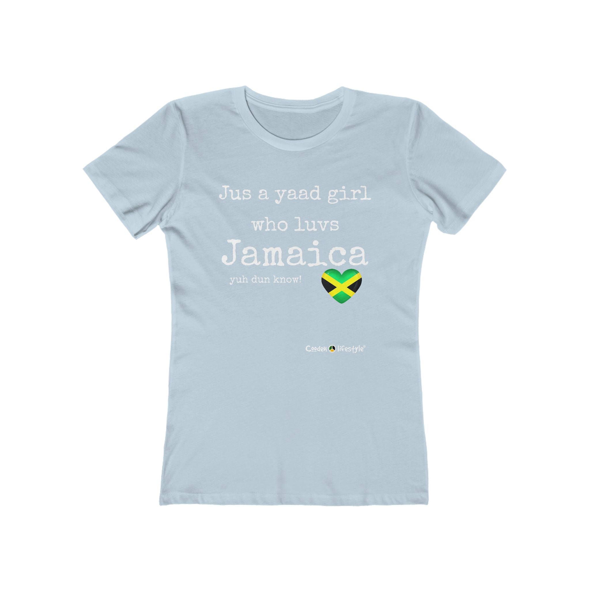 Women's Boyfriend Tee (Yaad girl)