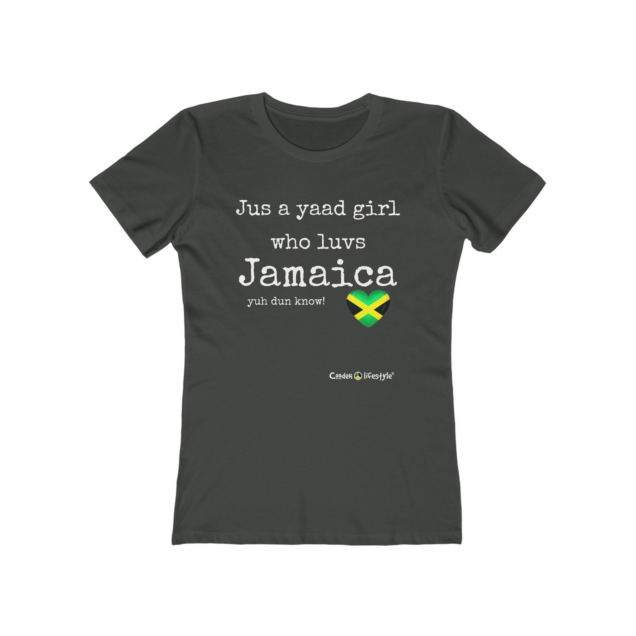 Women's Boyfriend Tee (Yaad girl)