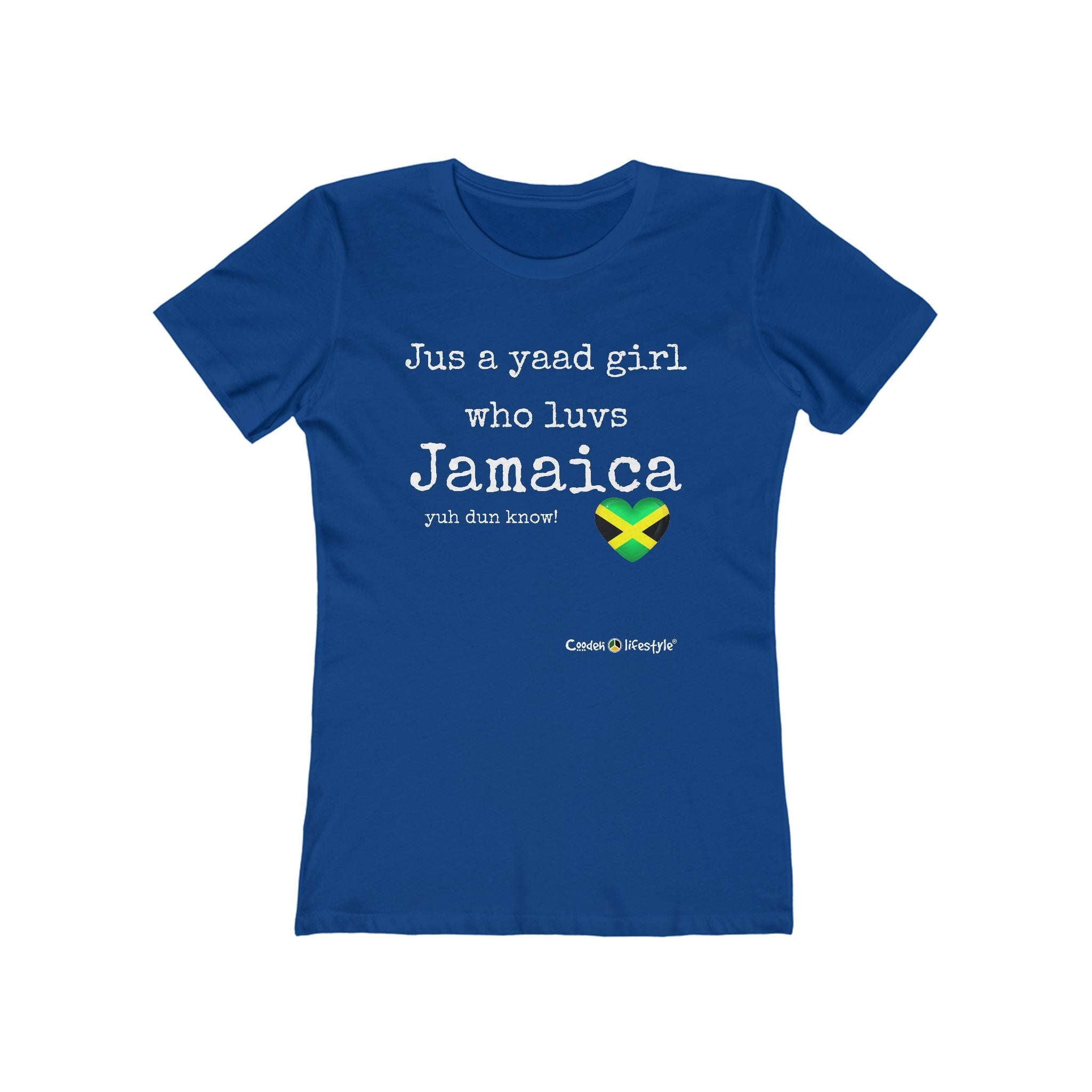 Women's Boyfriend Tee (Yaad girl)