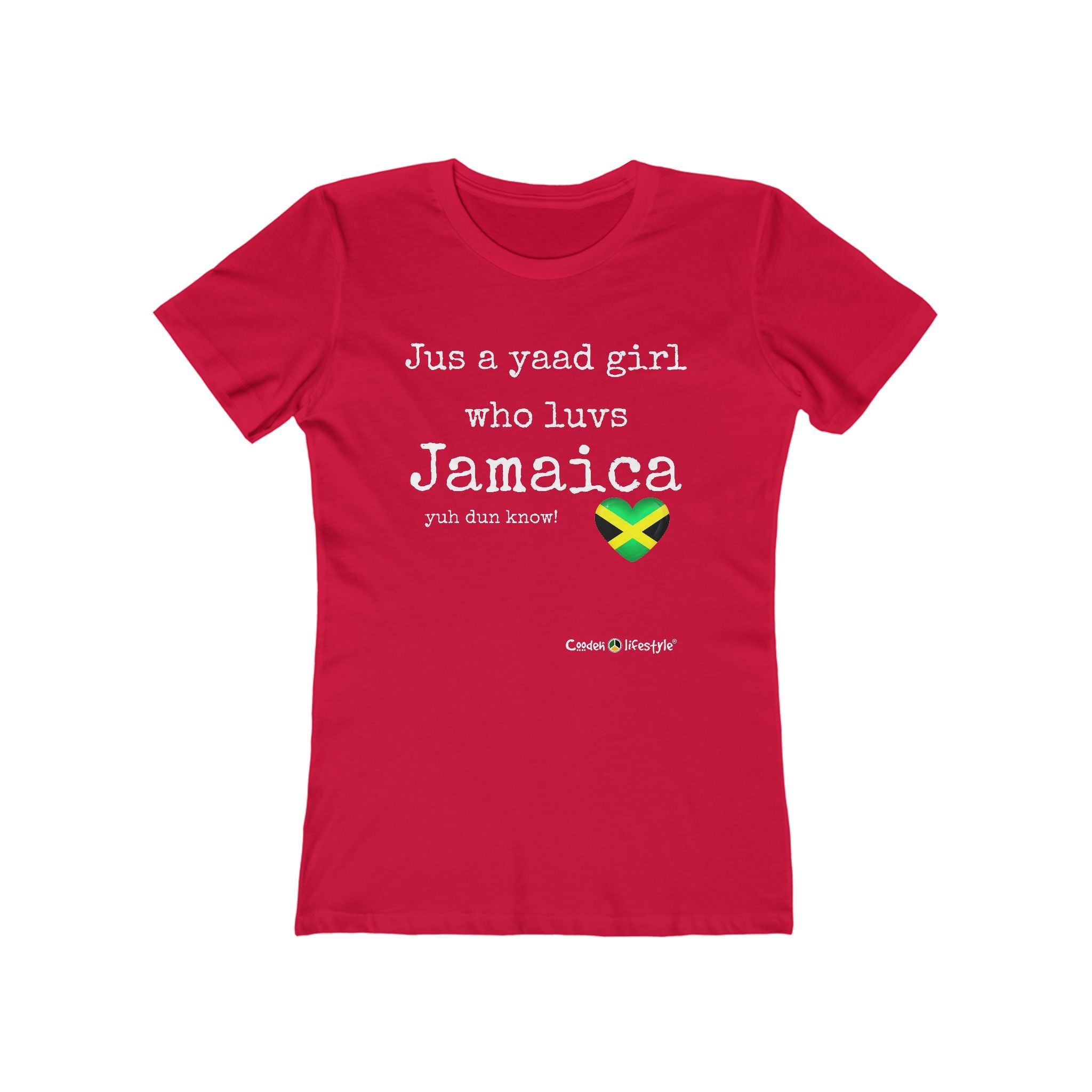 Women's Boyfriend Tee (Yaad girl)