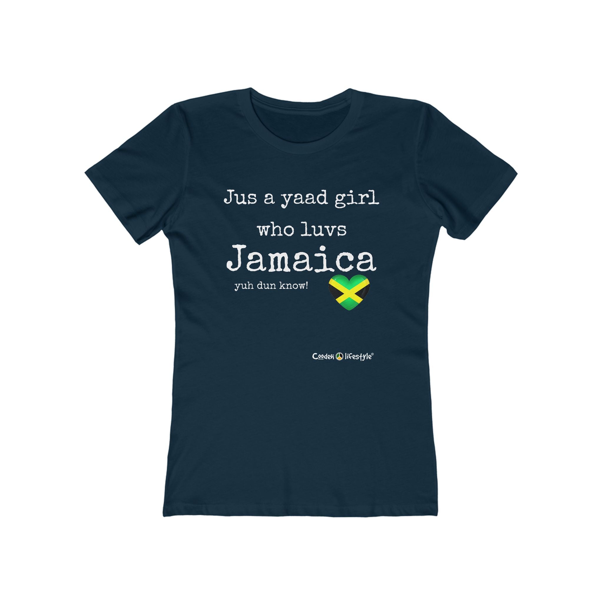 Women's Boyfriend Tee (Yaad girl)