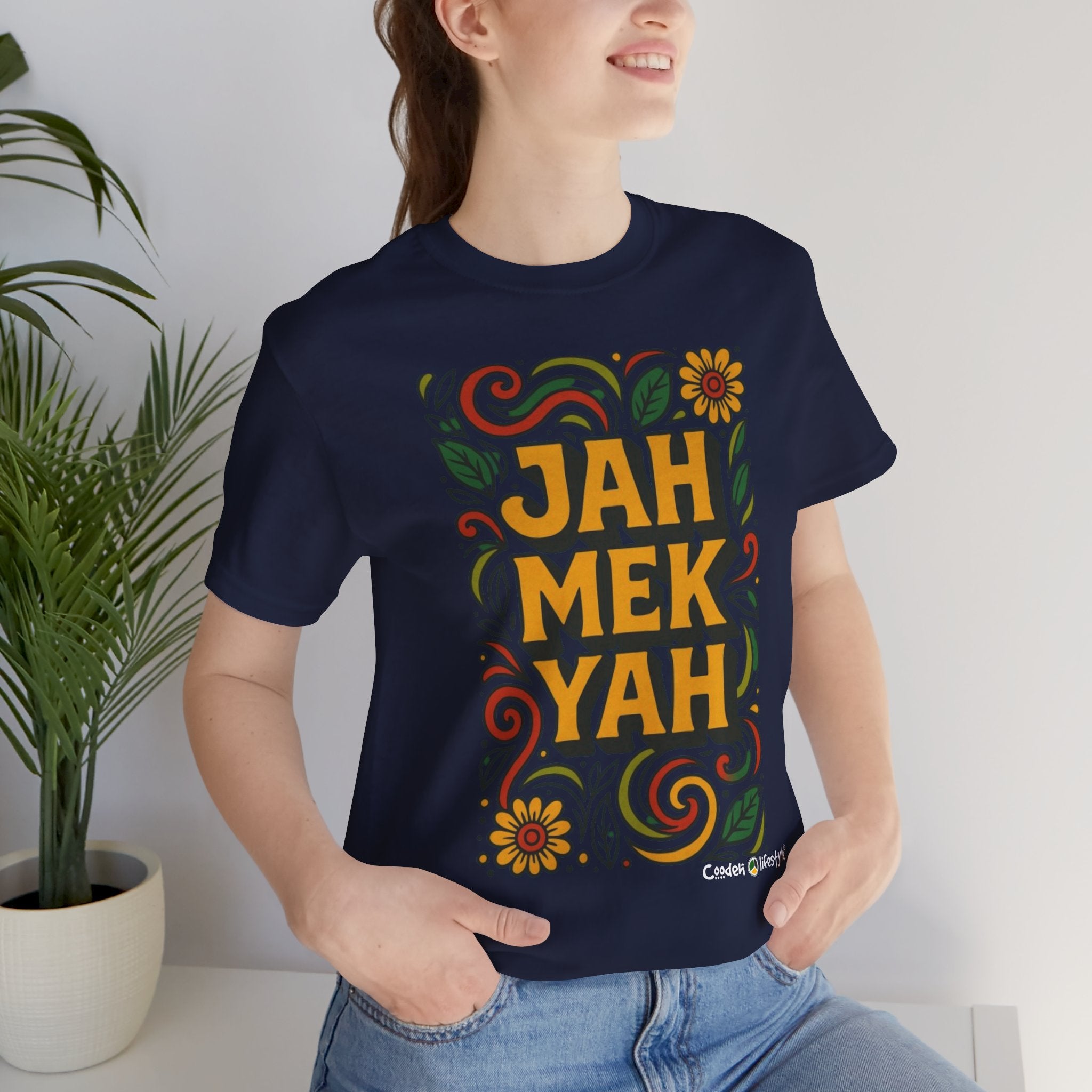 Unisex Jersey Short Sleeve Tee (Jah-Mek-Yah)