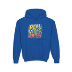 Load image into Gallery viewer, Youth Hooded Sweatshirt (Vibes)
