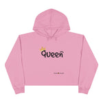 Load image into Gallery viewer, Crop Hoodie (QUEEN)
