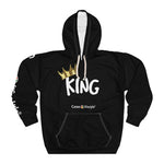 Load image into Gallery viewer, Unisex Pullover Hoodie (KING-BLKPANCOL)
