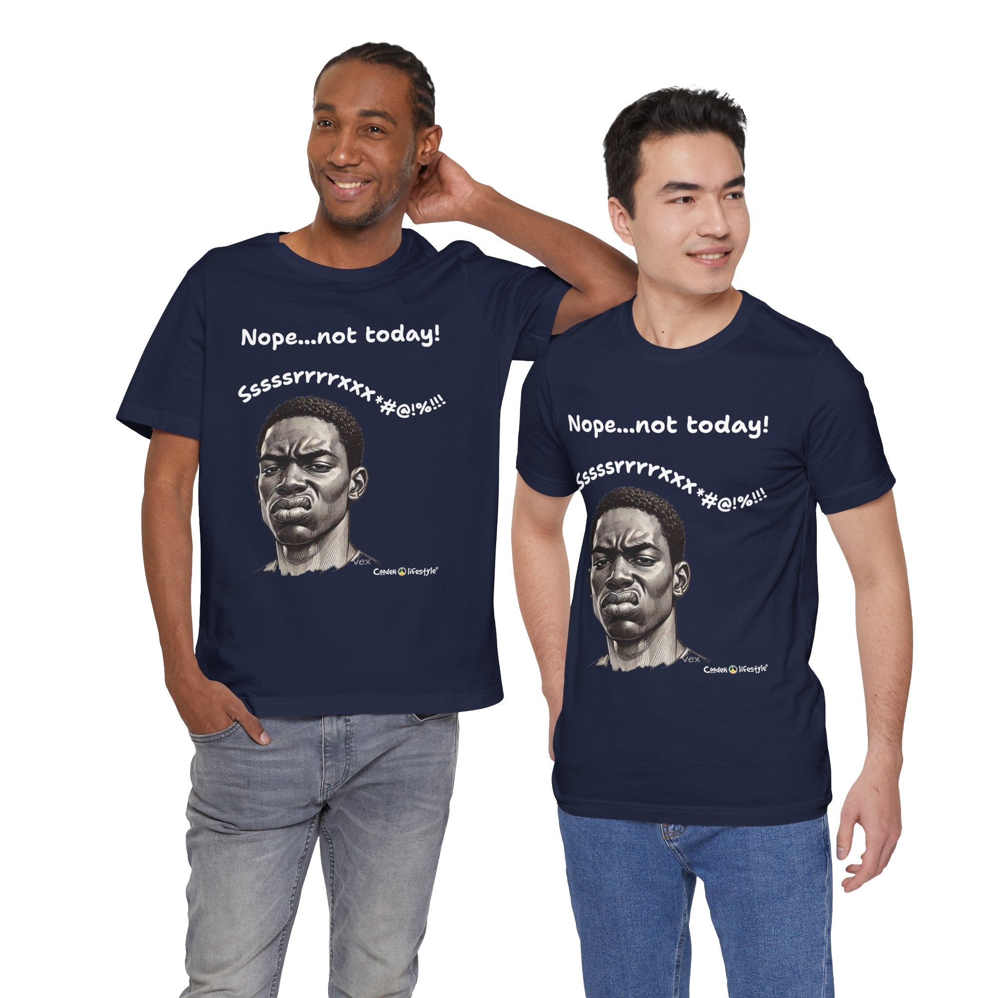 Unisex Jersey Short Sleeve Tee (Vex-Man)