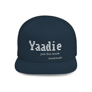 Flat Bill Snapback Hat (Yaadie)