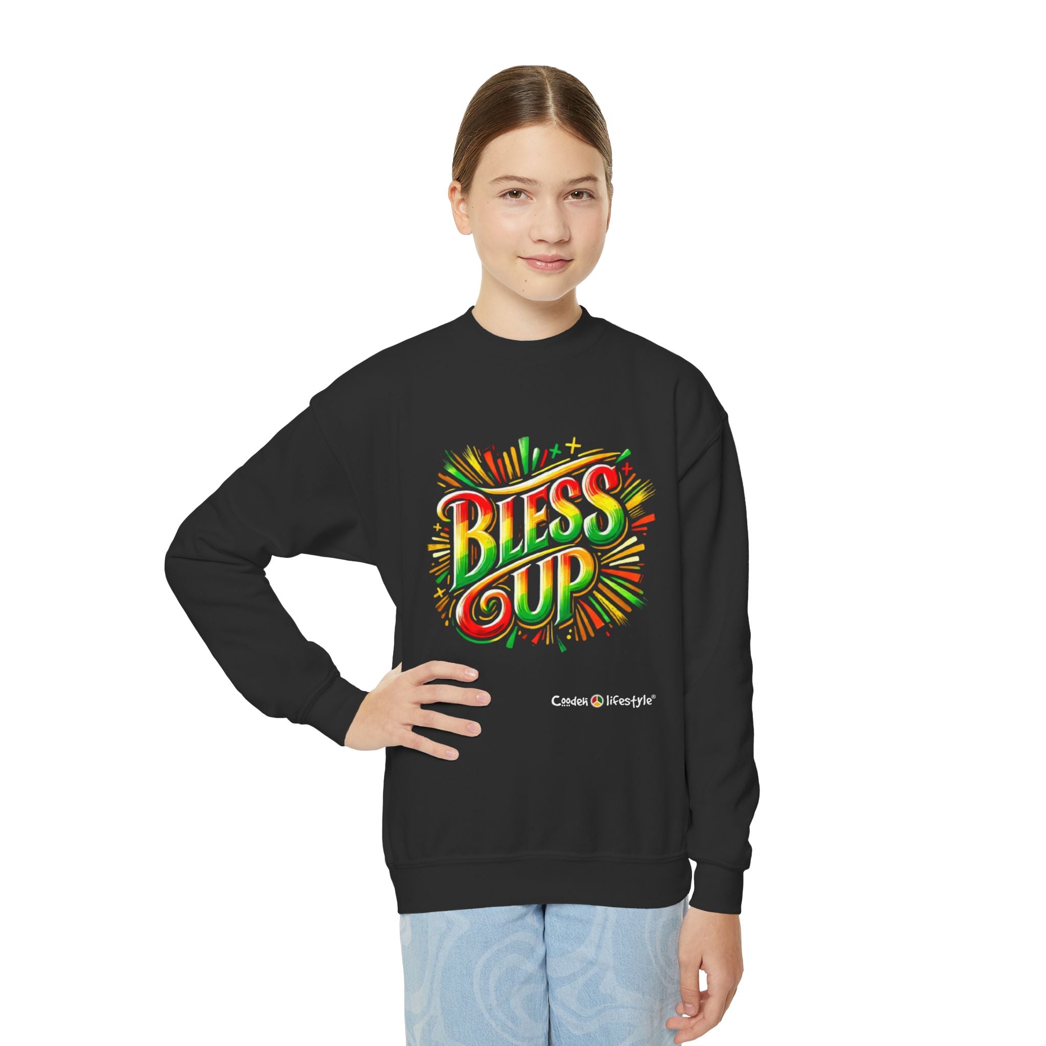 Youth Crewneck Sweatshirt (BlessUp)