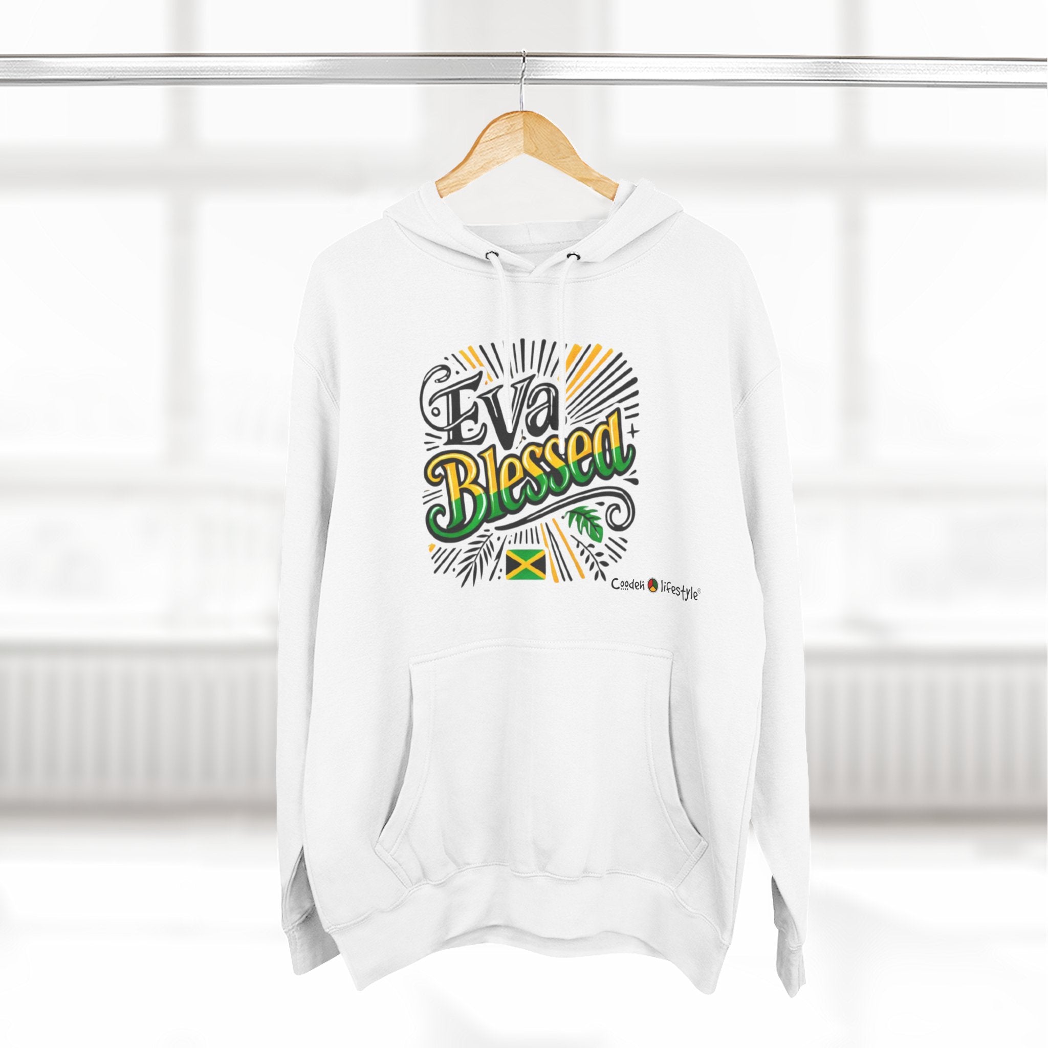 Unisex Premium Pullover Hoodie- Multi-Color (Ev-Blessed)
