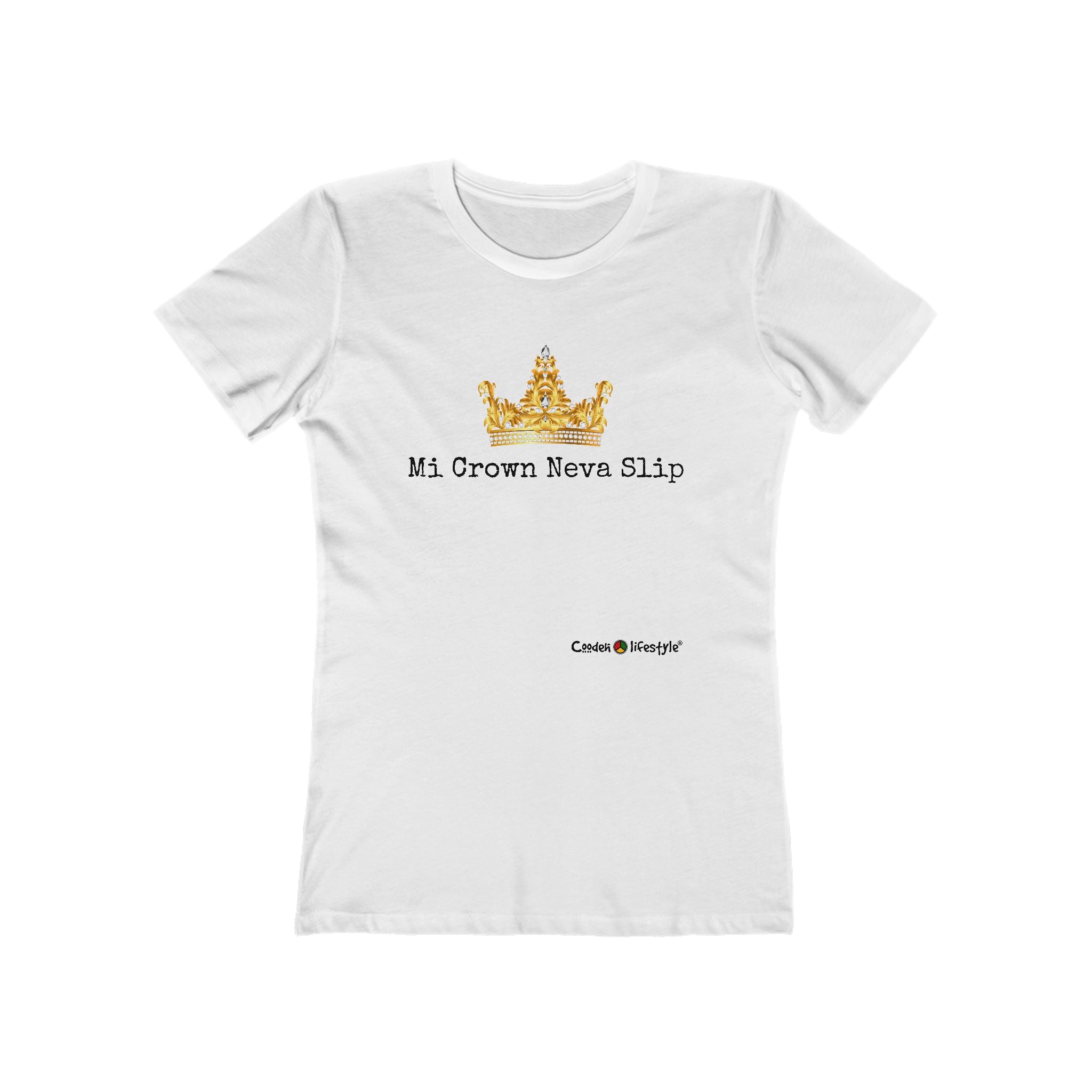 Women's Boyfriend Tee (CROWN)