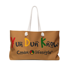 Coodeh Weekender Bag (YuhDunKnow-BRN)