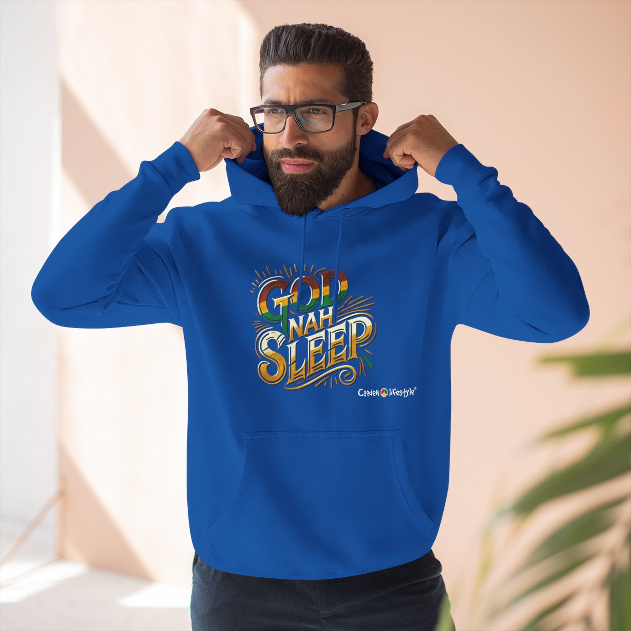 Unisex Premium Pullover Hoodie- Multi-Color (God-Nah)