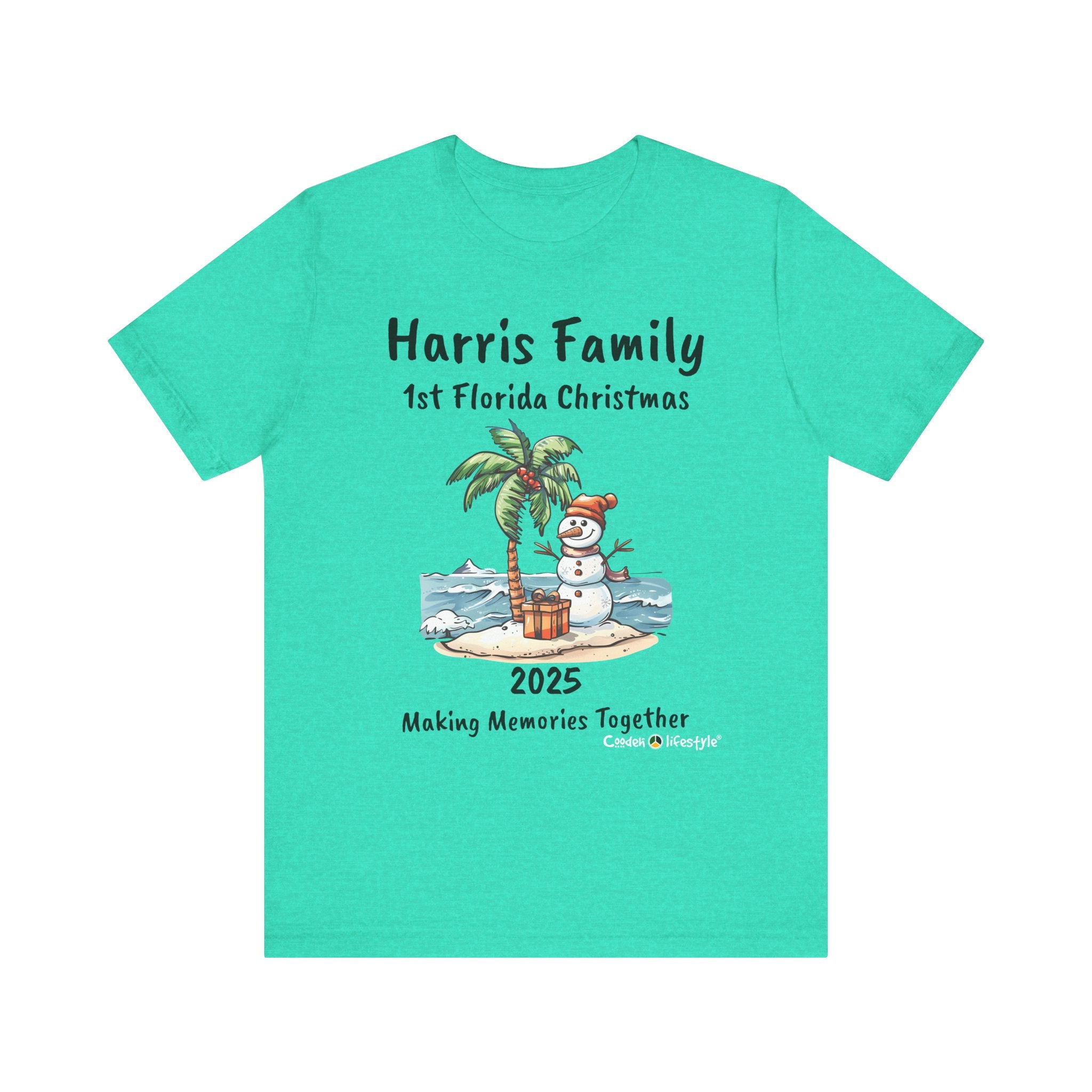 Unisex Jersey Short Sleeve Tee (Family Christmas)