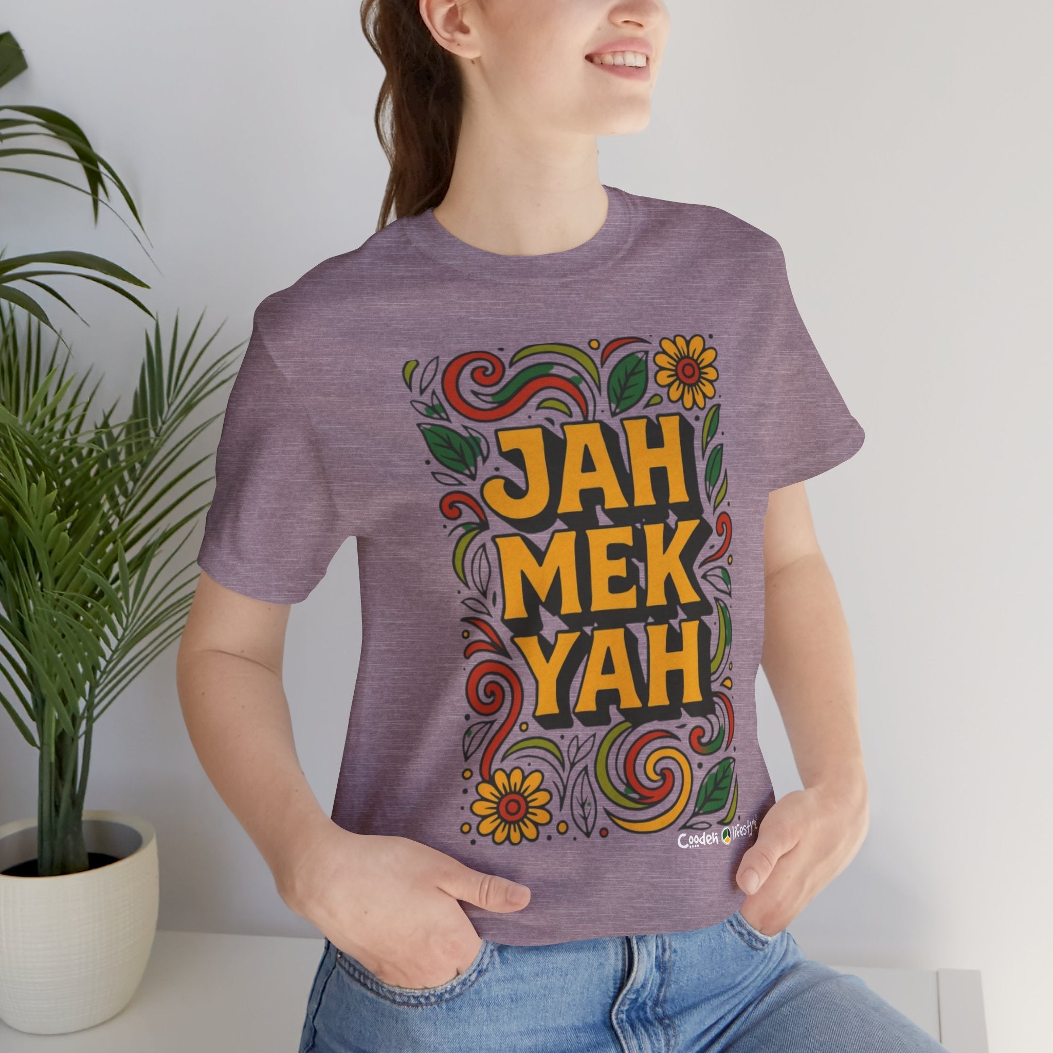 Unisex Jersey Short Sleeve Tee (Jah-Mek-Yah)