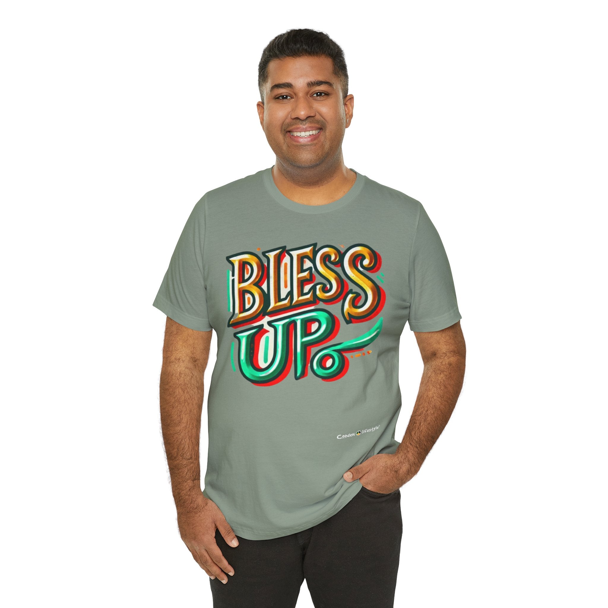 Unisex Jersey Short Sleeve Tee (Bless-Up)