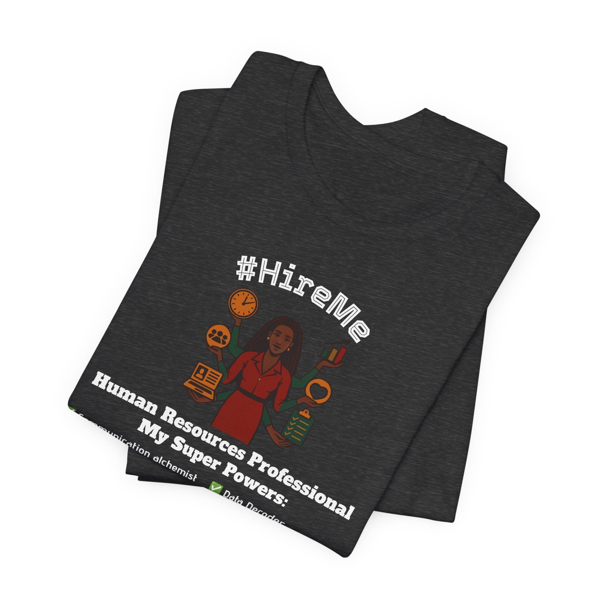 Short Sleeve Conversation Tee (#HireMe)