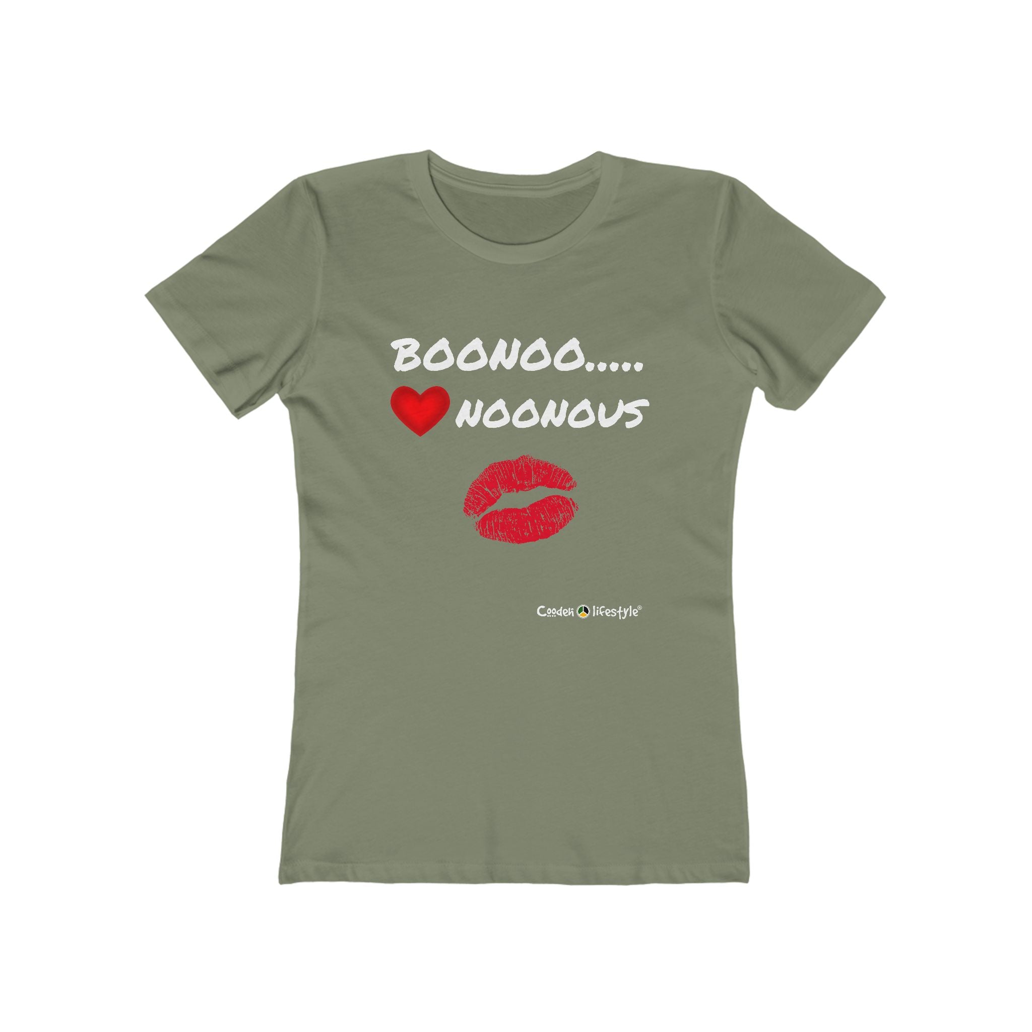 Women's Boyfriend Tee (Boonoo)