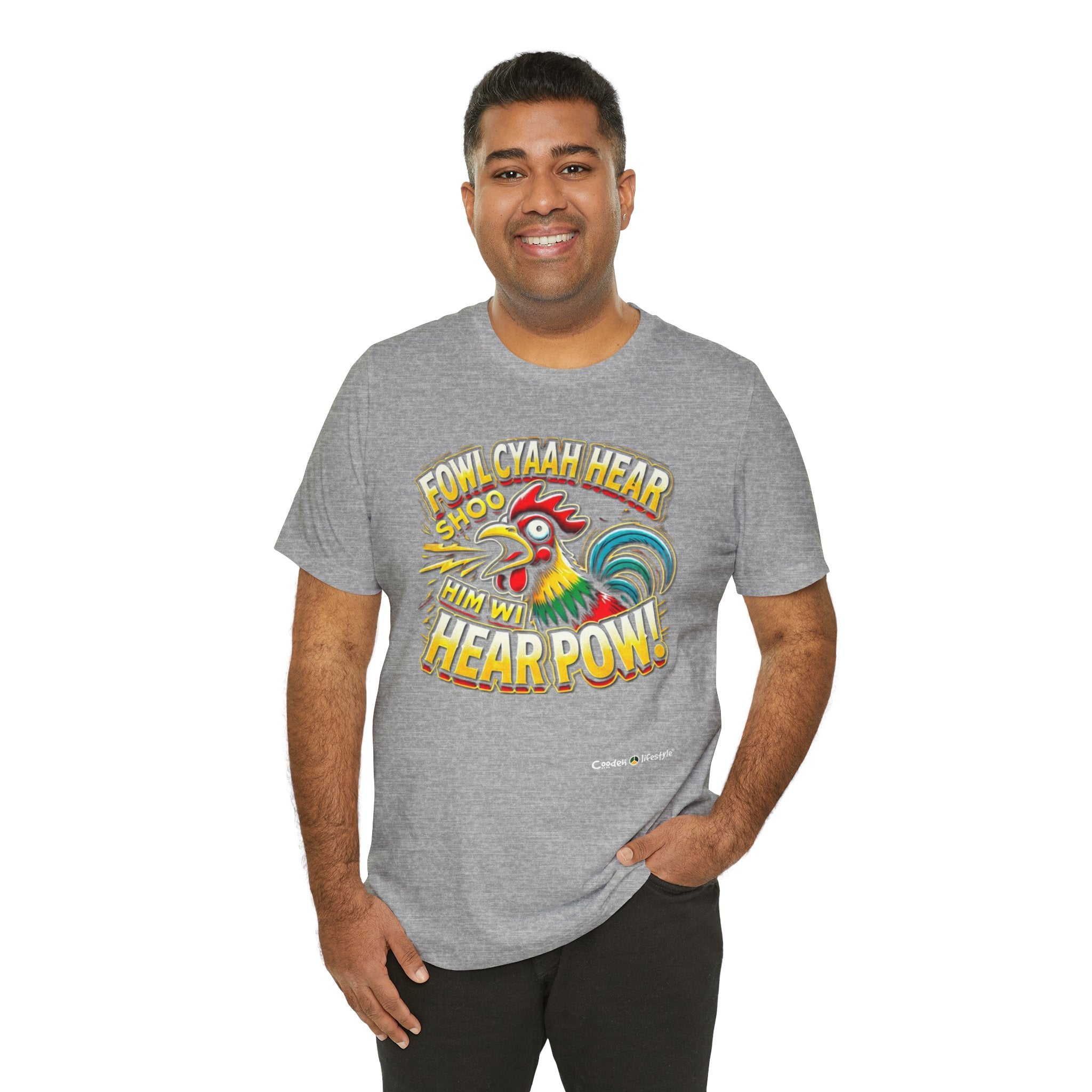 Unisex Jersey Short Sleeve Tee (Fowl-Pow)